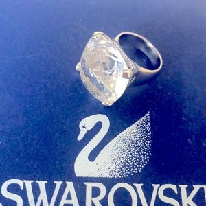 LARGE SWAROVSKI COCKTAIL RING